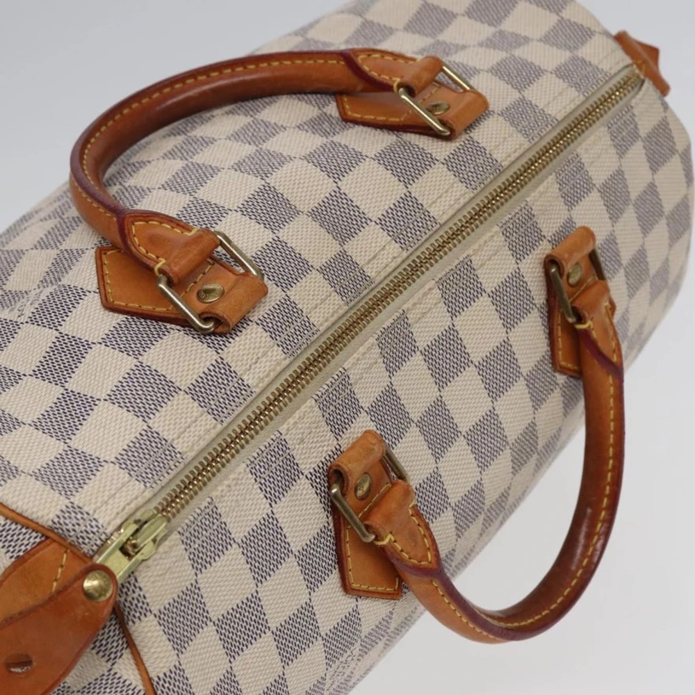 Vintage Louis Vuitton | Damier Azur Speedy 30 Boston Bag - Picture 7 of 15